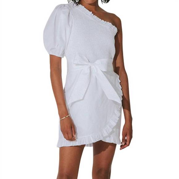NEW CLEOBELLA cassidy mini dress in white - Picture 1 of 1